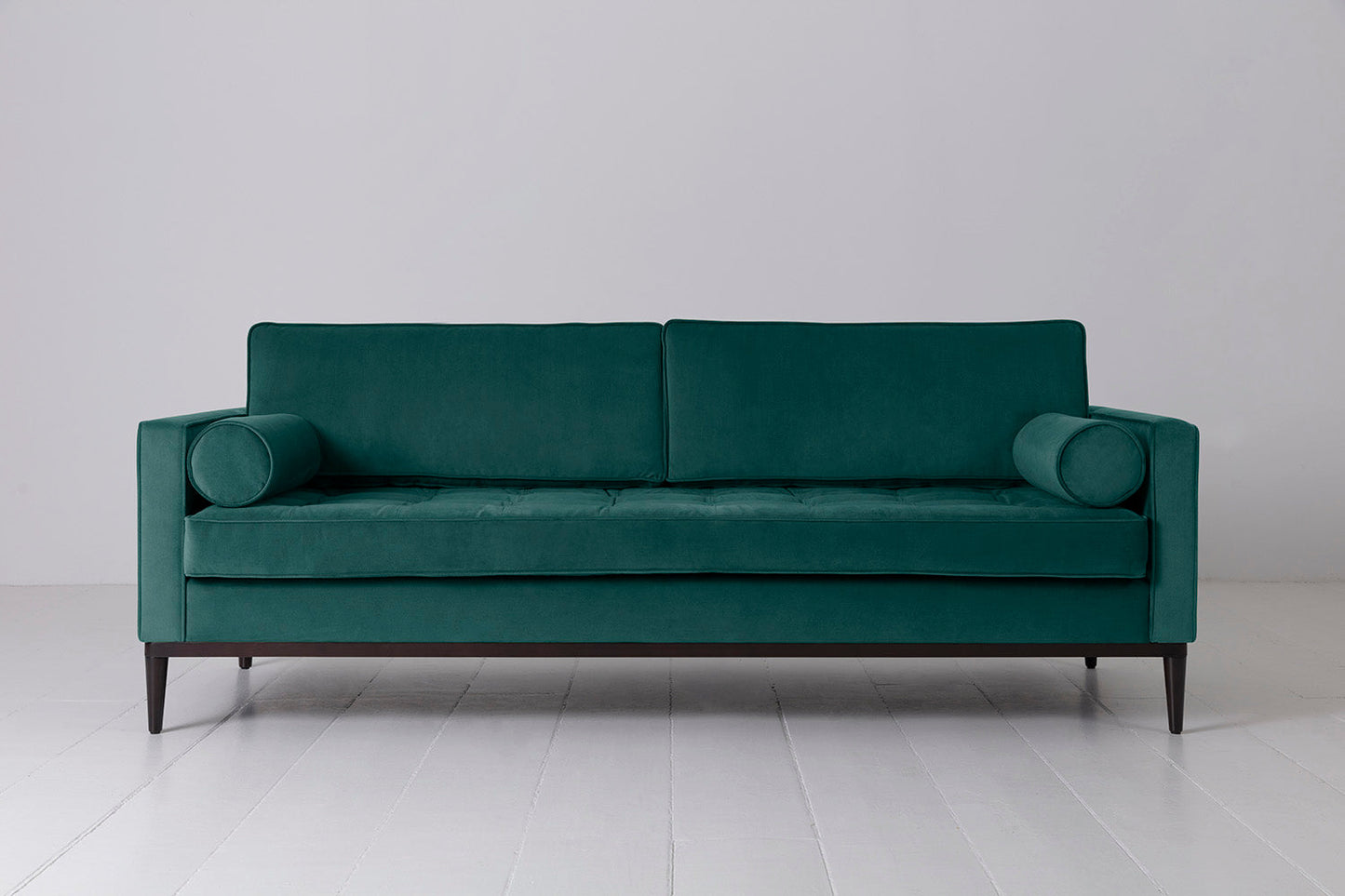 Model 02 Dreisitzer-Schlafsofa , Eisvogelblau