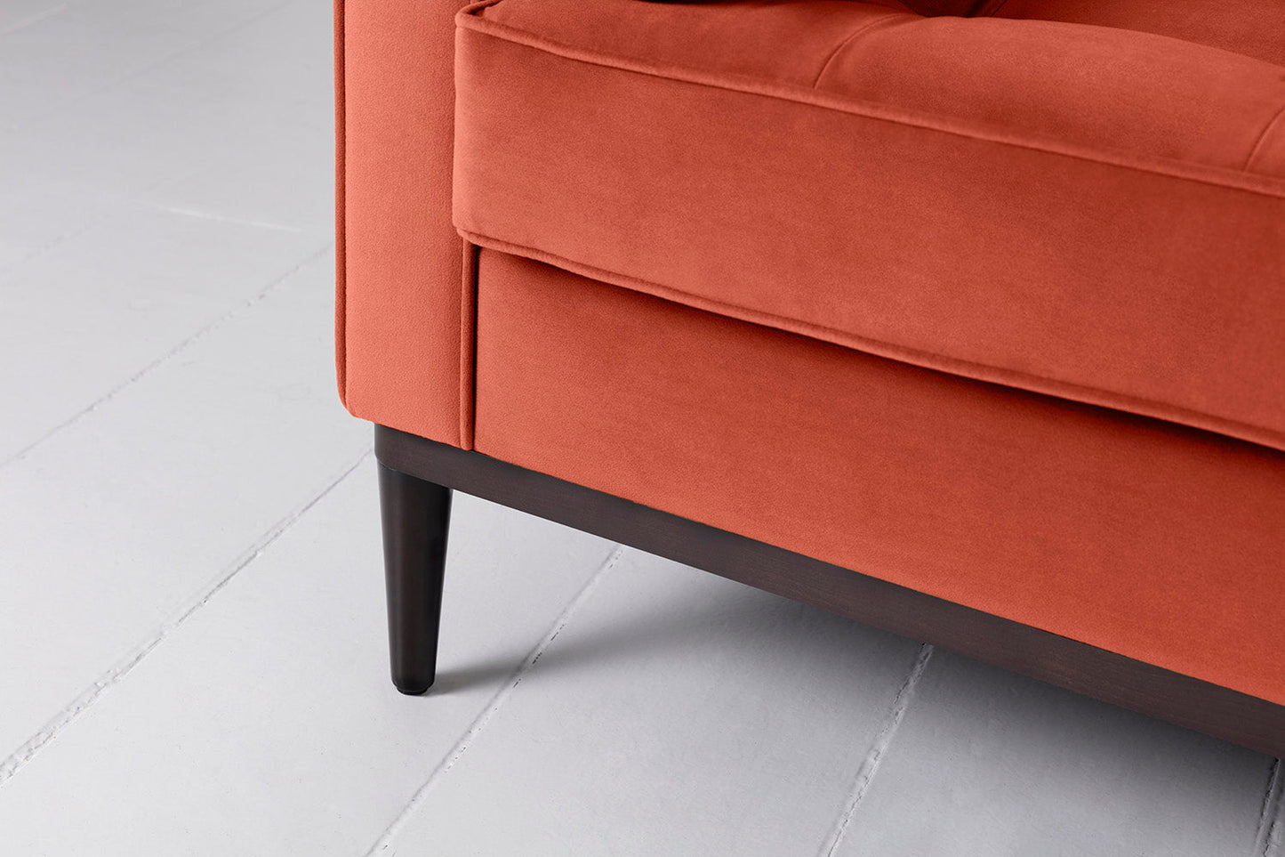 Model 02 2-Seater Sofa, Paprika