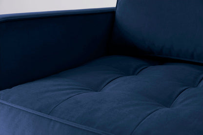 Model 02 Chaise Longue, Indigo