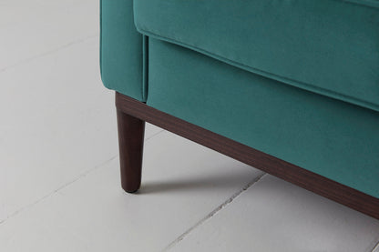 Chaiselongue Model 02, Eisvogelblau
