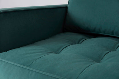 Sessel Model 02, Eisvogelblau