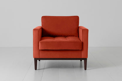 Sessel Model 02, Paprikarot