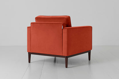 Sessel Model 02, Paprikarot