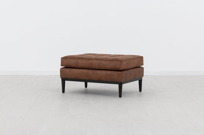 Model 02 Ottoman, Chestnut