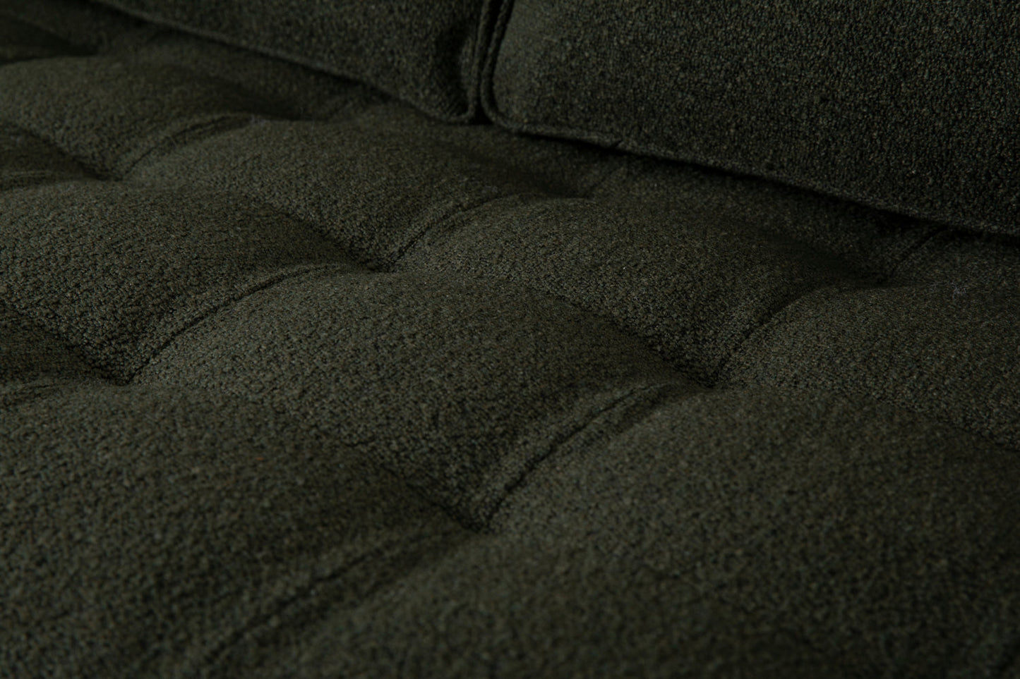 Model 02 Dreisitzer-Schlafsofa , Farngrün