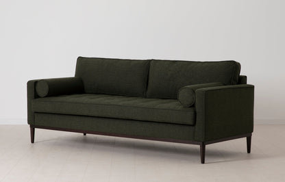 Dreisitzer-Sofa Model 02, Farngrün