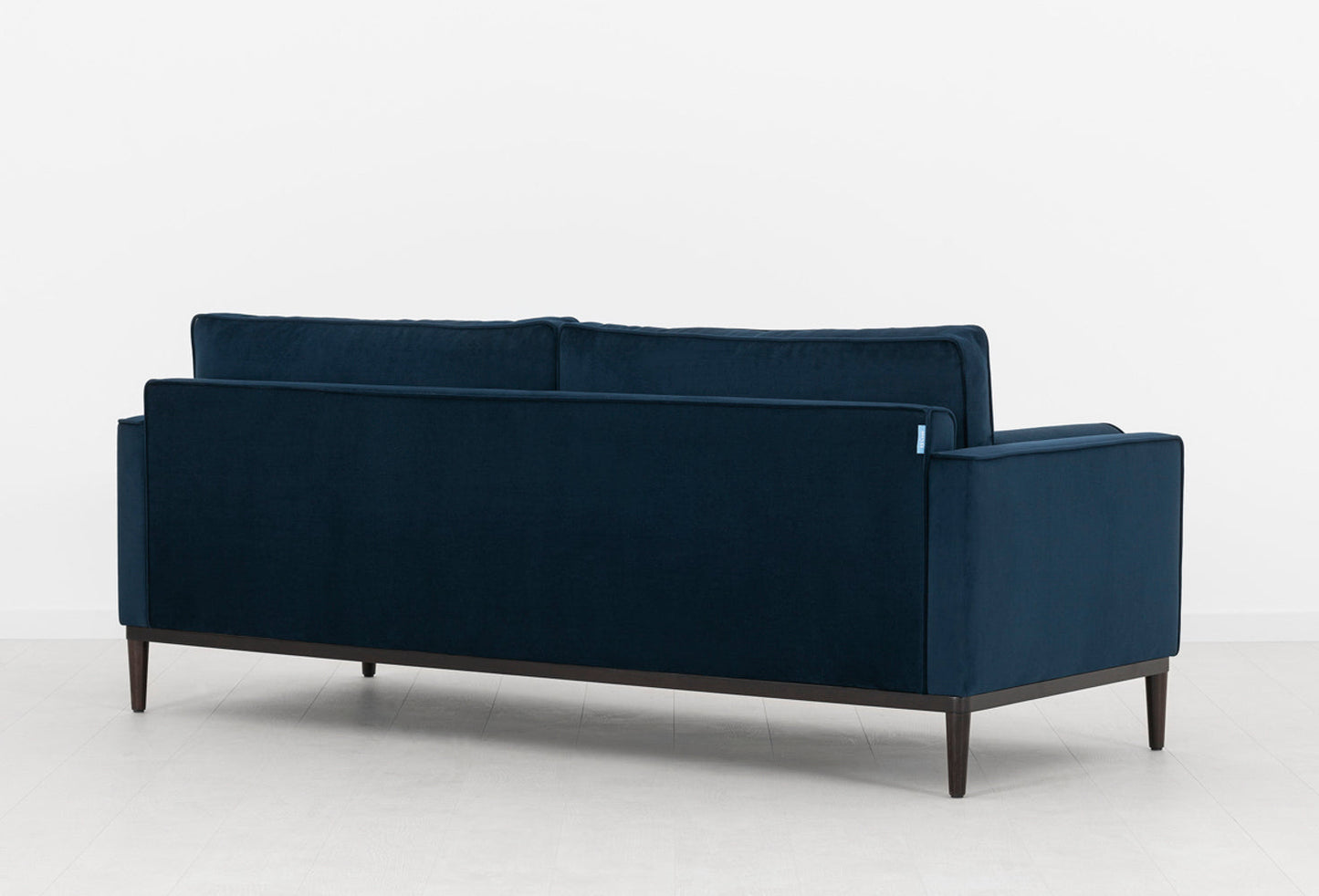 Dreisitzer-Sofa Model 02, Blaugrün