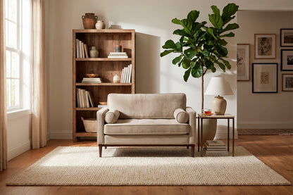Model 02 Loveseat, Bone