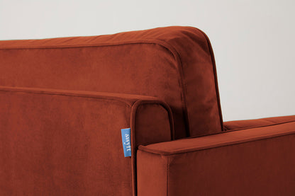 Model 02 Loveseat, Brick