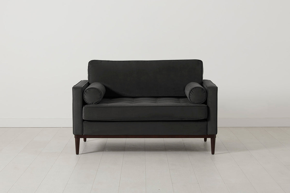 Model 02 Loveseat, Dunkelgrau