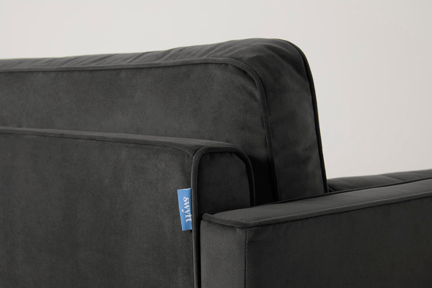 Model 02 Loveseat, Dunkelgrau