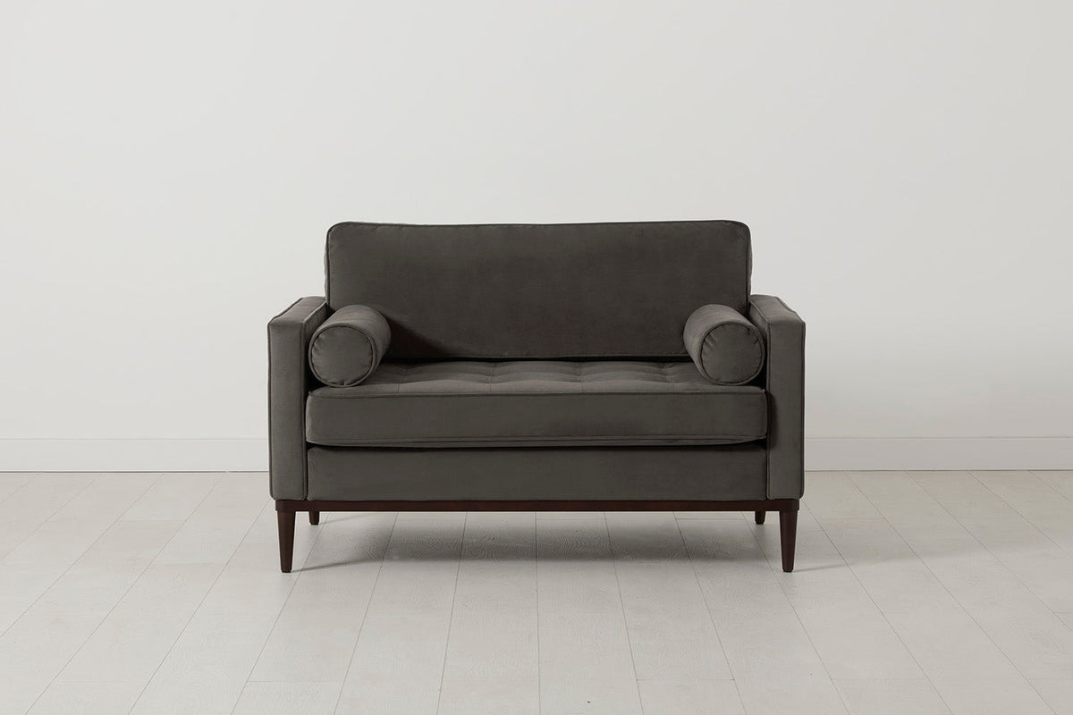 Model 02 Loveseat, Elefantengrau
