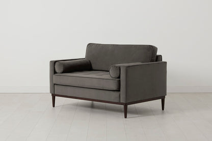 Model 02 Loveseat, Elefantengrau