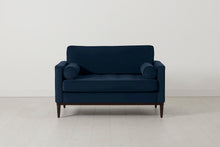 Model 02 Loveseat, Indigoblau