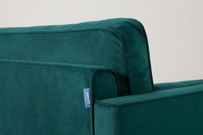 Model 02 Loveseat, Eisvogelblau