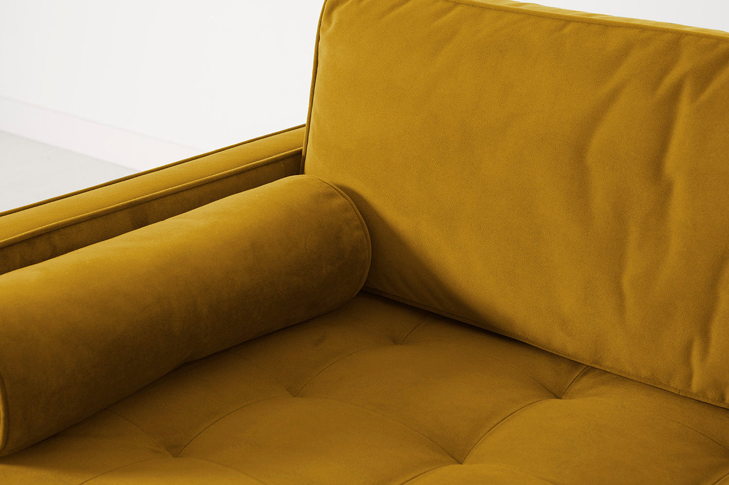 Model 02 Loveseat, Senfgelb