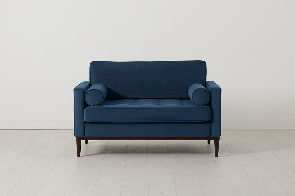 Model 02 Loveseat, Blaugrün