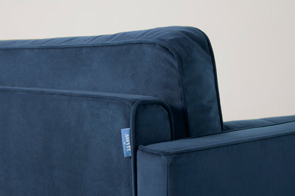 Model 02 Loveseat, Blaugrün
