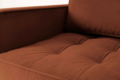 Sessel Model 02, Umbrabraun