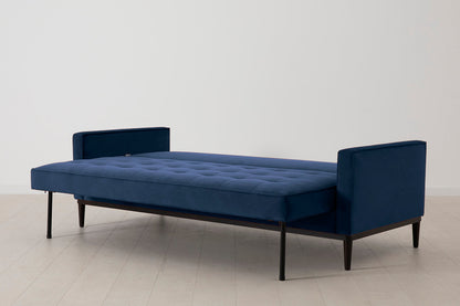 Model 02 Dreisitzer-Schlafsofa , Indigoblau