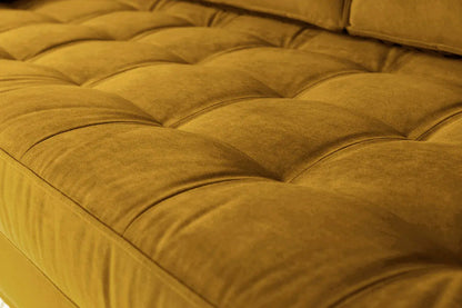 Model 02 Sofa Bed 3 Seater, Mustard