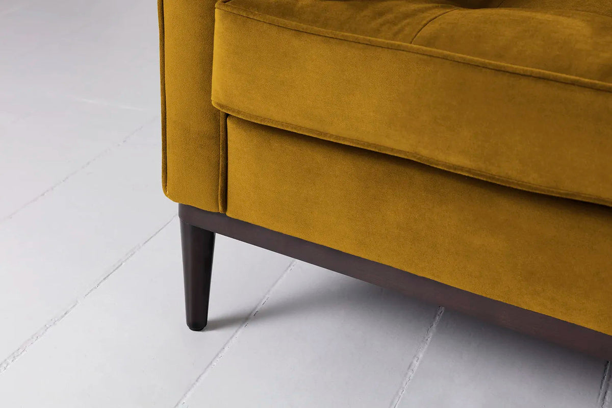 Model 02 Sofa Bed 3 Seater, Mustard