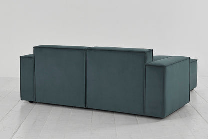 Model 03 2-Seater Left Chaise Sofa, Petrol