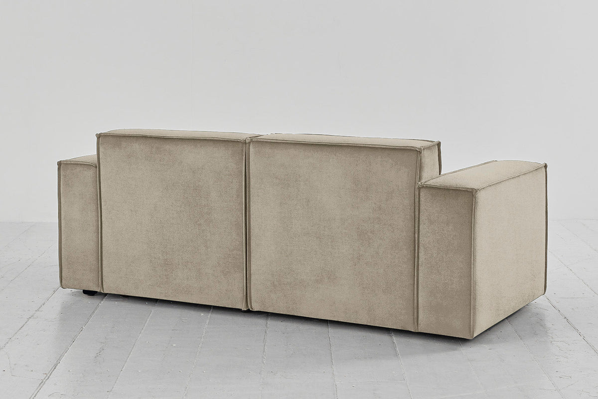 Zweisitzer-Sofa Model 03, Flachs