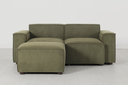 Model 03 2-Seater Left Chaise Sofa, Fennel