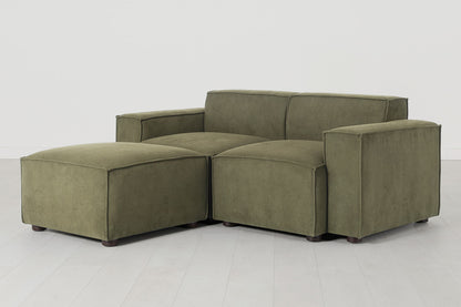 Model 03 2-Seater Left Chaise Sofa, Fennel