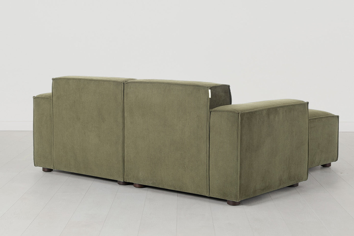 Model 03 2-Seater Right Chaise Sofa, Fennel