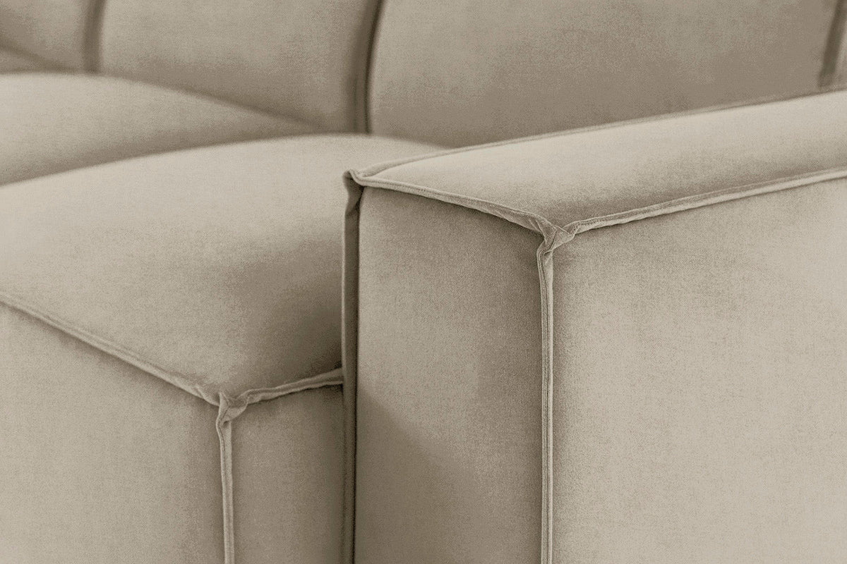 Dreisitzer-Sofa Model 03, Flachs