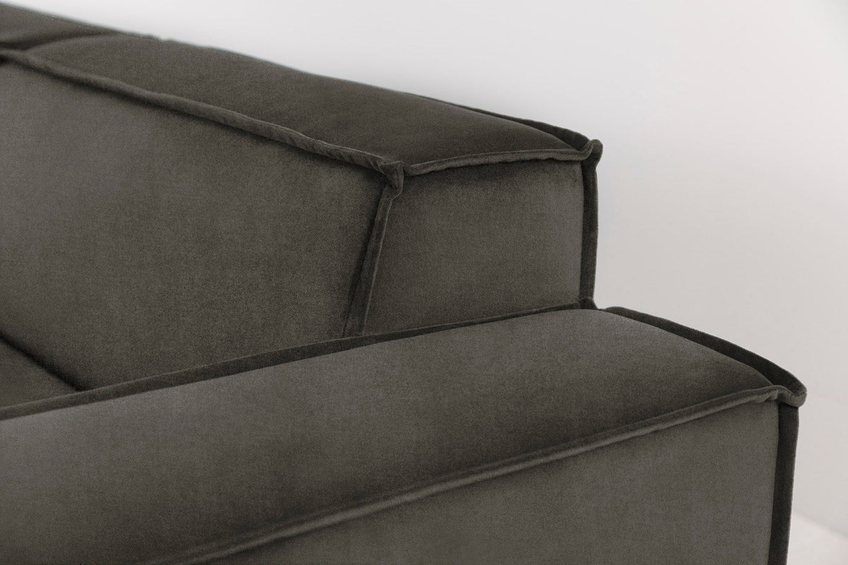 Dreisitzer-Sofa Model 03, Nerzgrau