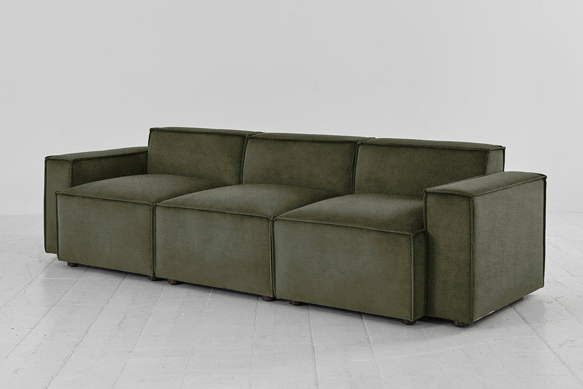 Model 03 3-Seater Sofa, Pine