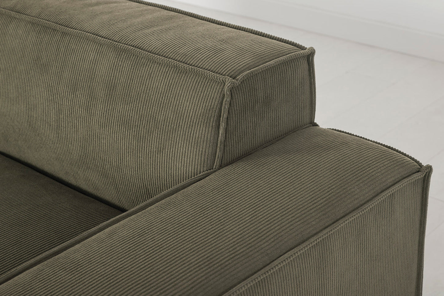 Ecksofa Model 03, Fenchelgrün
