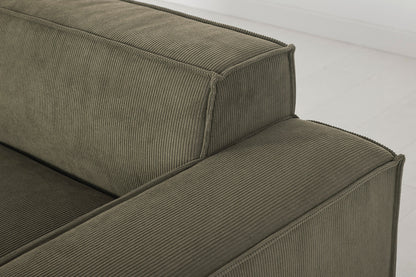 Dreisitzer-Sofa Model 03, Fenchelgrün