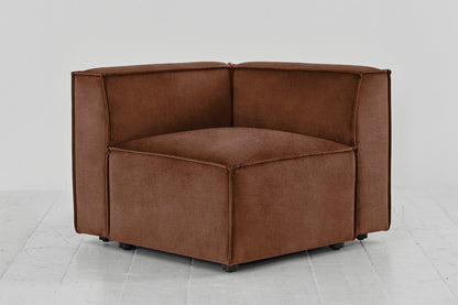 Model 03 Corner Sofa Module, Russet