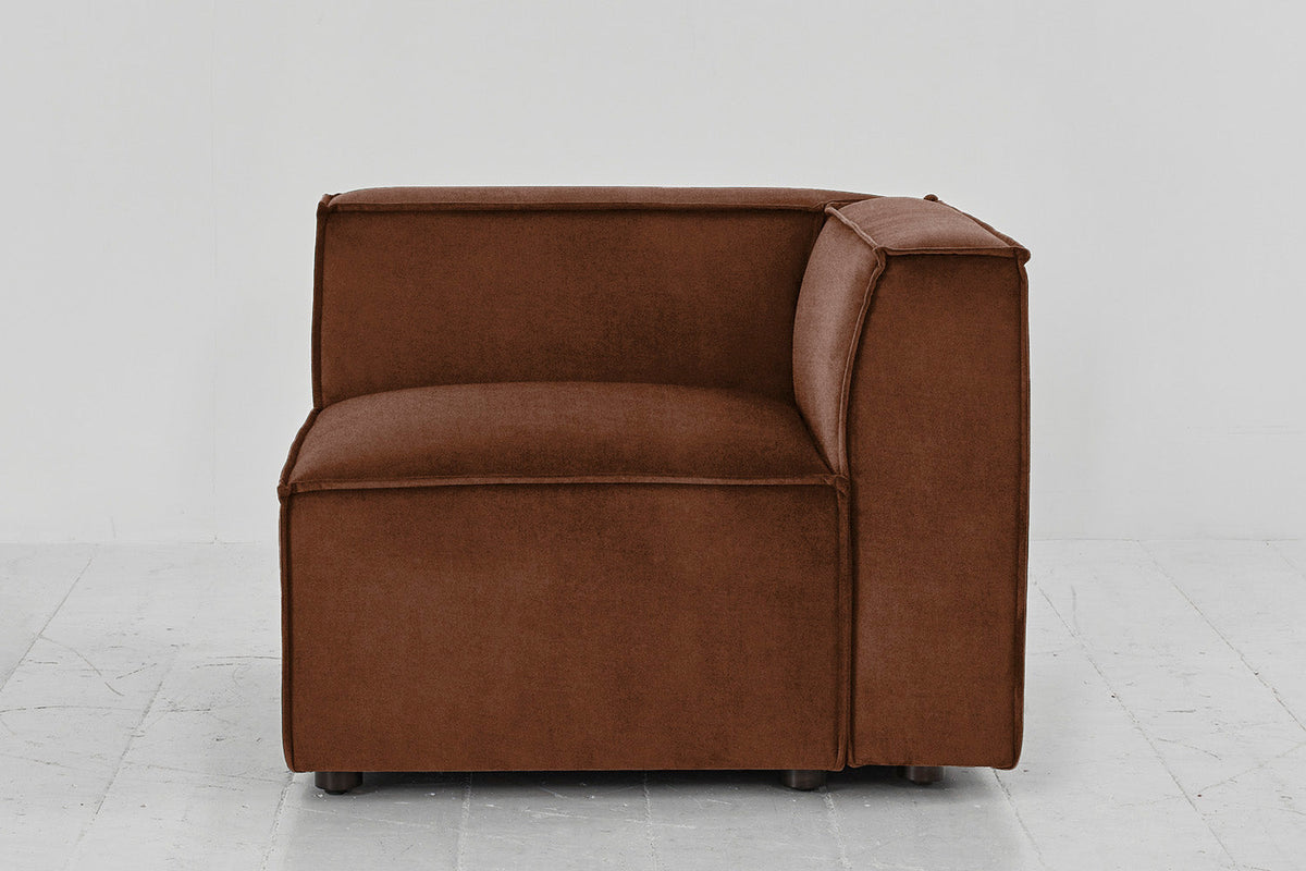 Model 03 Corner Sofa Module, Russet