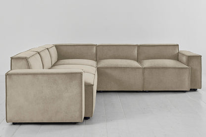 Ecksofa Model 03, Flachs