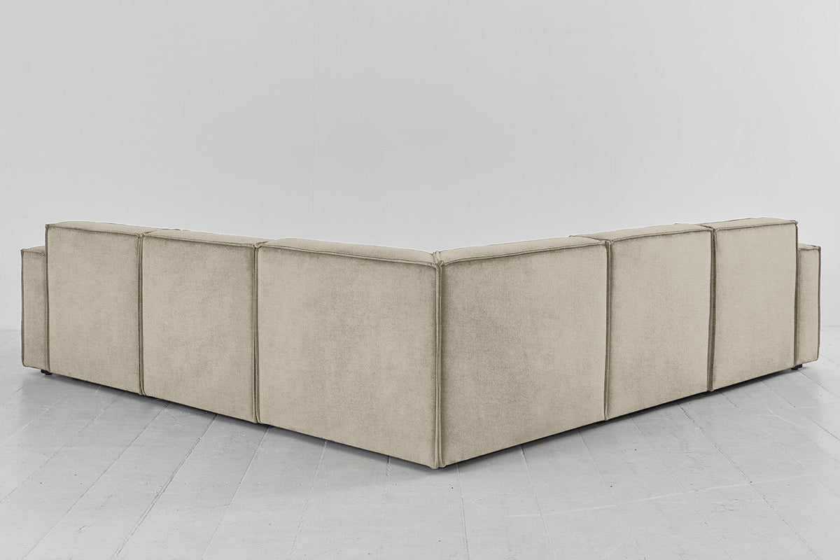 Ecksofa Model 03, Flachs