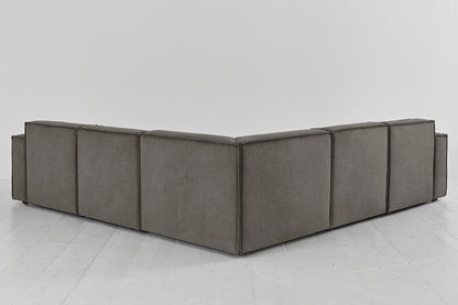 Ecksofa Model 03, Nerzgrau