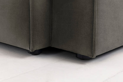 Ecksofa Model 03, Nerzgrau