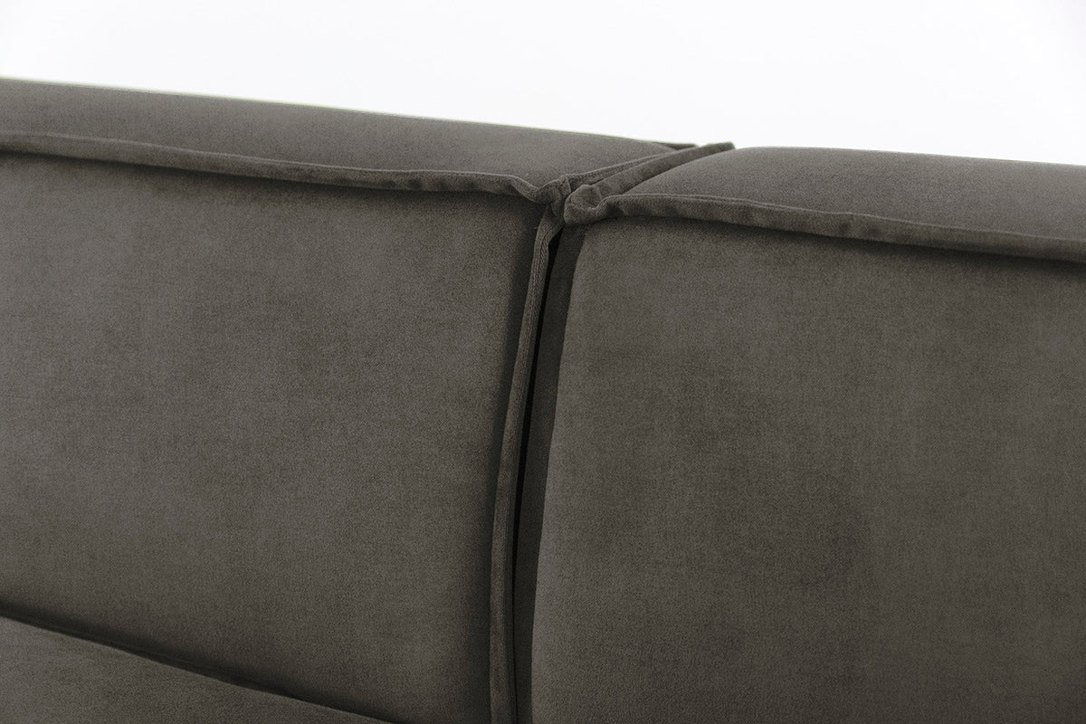 Ecksofa Model 03, Nerzgrau