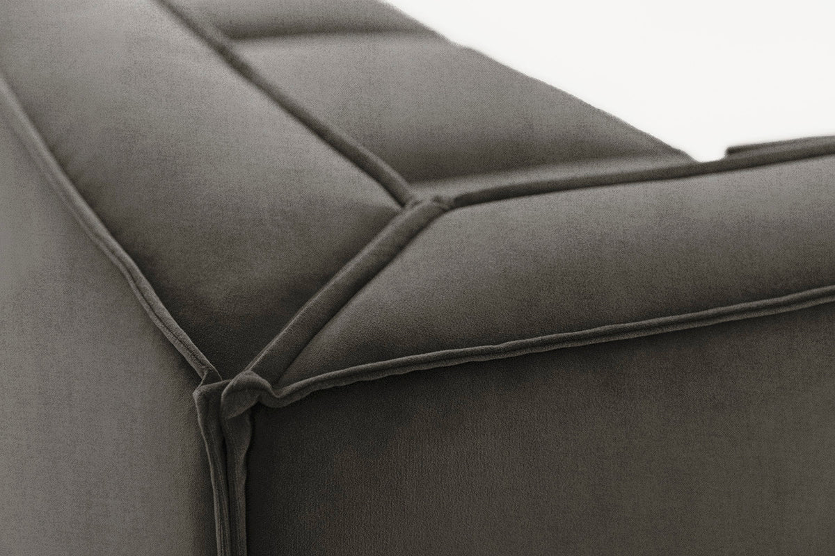 Ecksofa Model 03, Nerzgrau