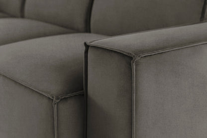 Ecksofa Model 03, Nerzgrau