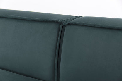 Model 03 Corner Sofa, Petrol