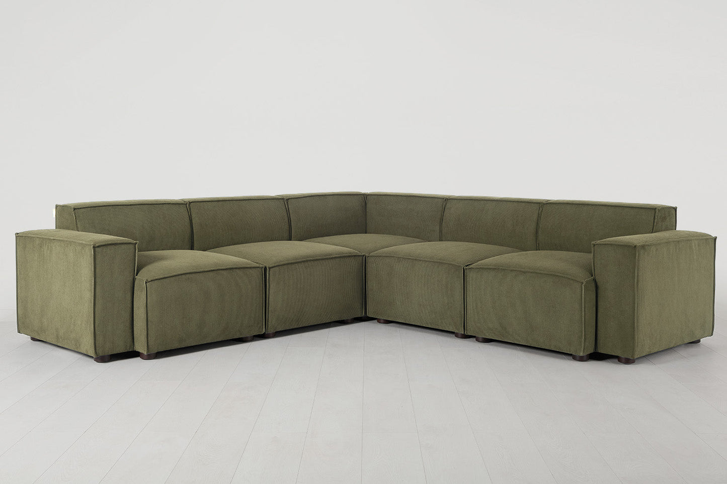 Ecksofa Model 03, Fenchelgrün