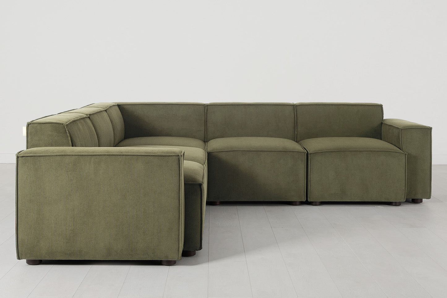 Ecksofa Model 03, Fenchelgrün