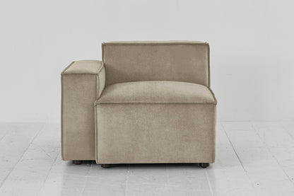 Model 03 Left Arm Sofa Module, Flax