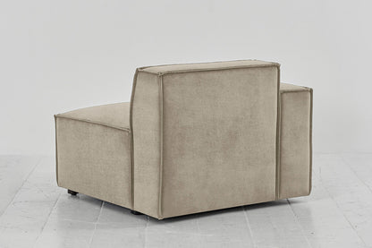 Model 03 Left Arm Sofa Module, Flax
